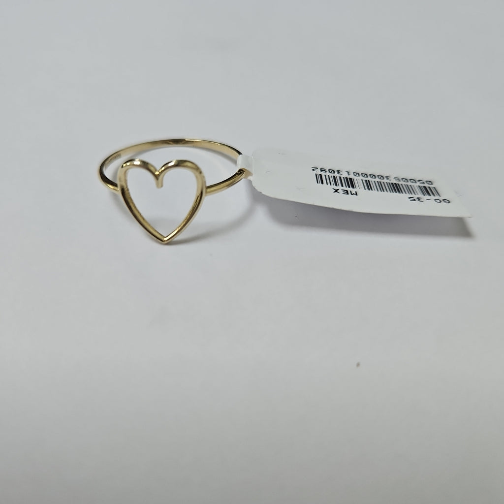 ANILLOS ANILLITO FIG CORAZON 10K TALLA 9 0.9 GR (NUEVO)