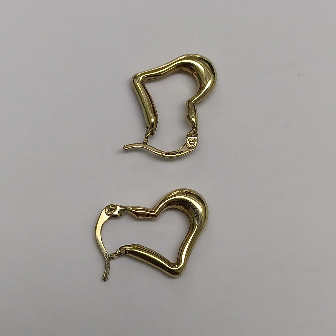 ARRACADAS PAR ORO 10 K 2.5 GRMS (SEMINUEVO)