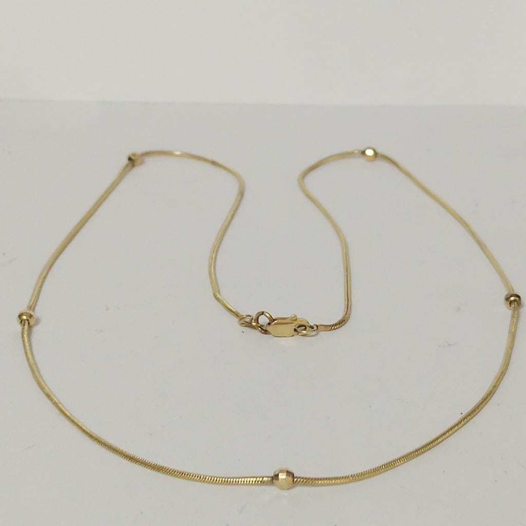 GARGANTILLA ORO 10 K 4,20 GRMS (SEMINUEVO)