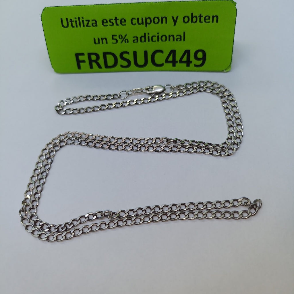 CADENA PLATA 6.7 GRMS (SEMINUEVO)