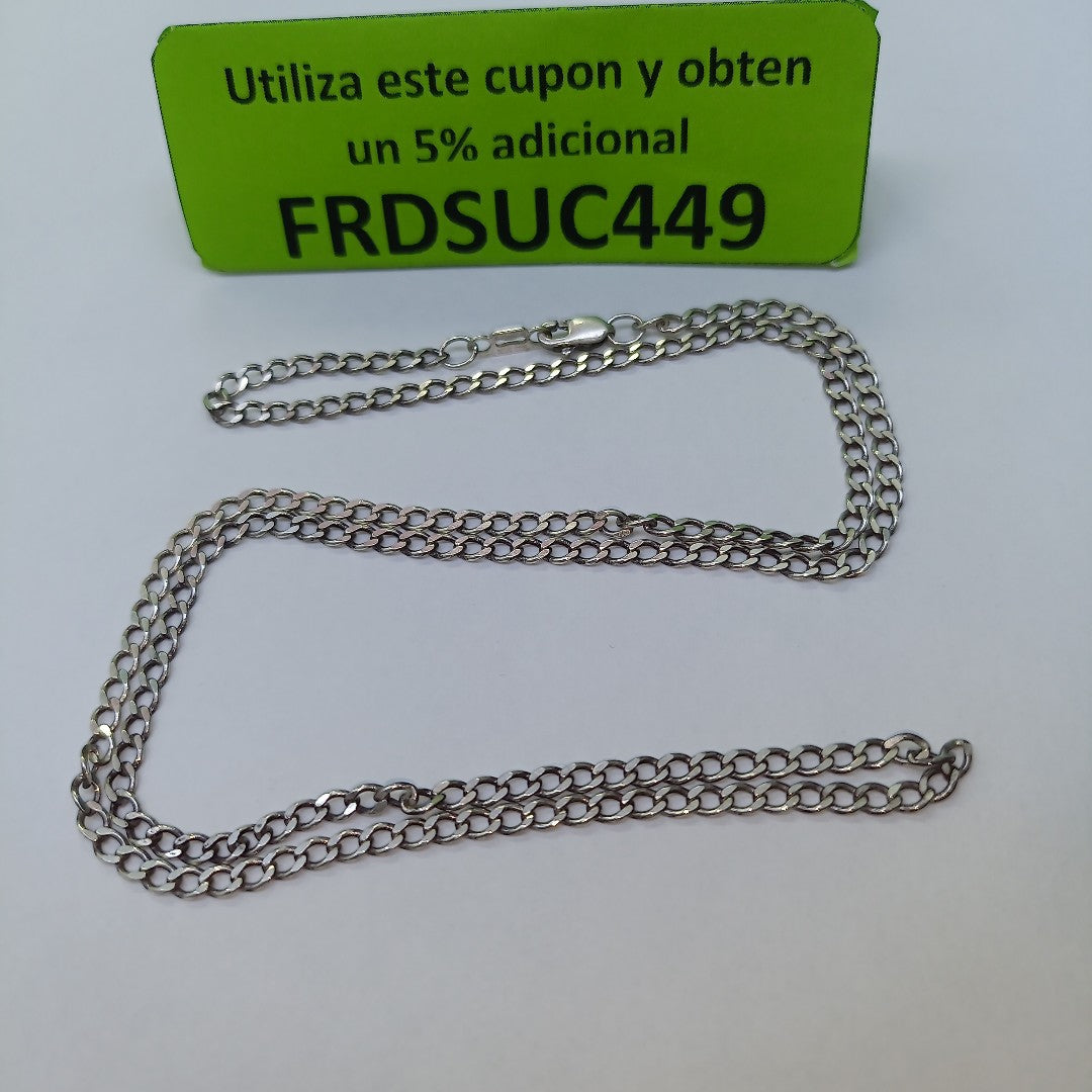 CADENA PLATA 6.7 GRMS (SEMINUEVO)