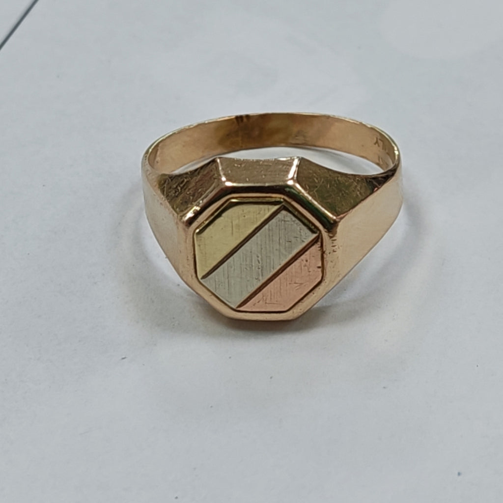 ANILLO ORO 10 K 4.9 GRMS (SEMINUEVO)