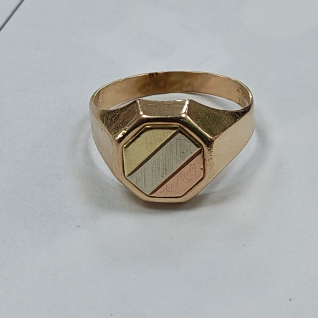 ANILLO ORO 10 K 4.9 GRMS (SEMINUEVO)