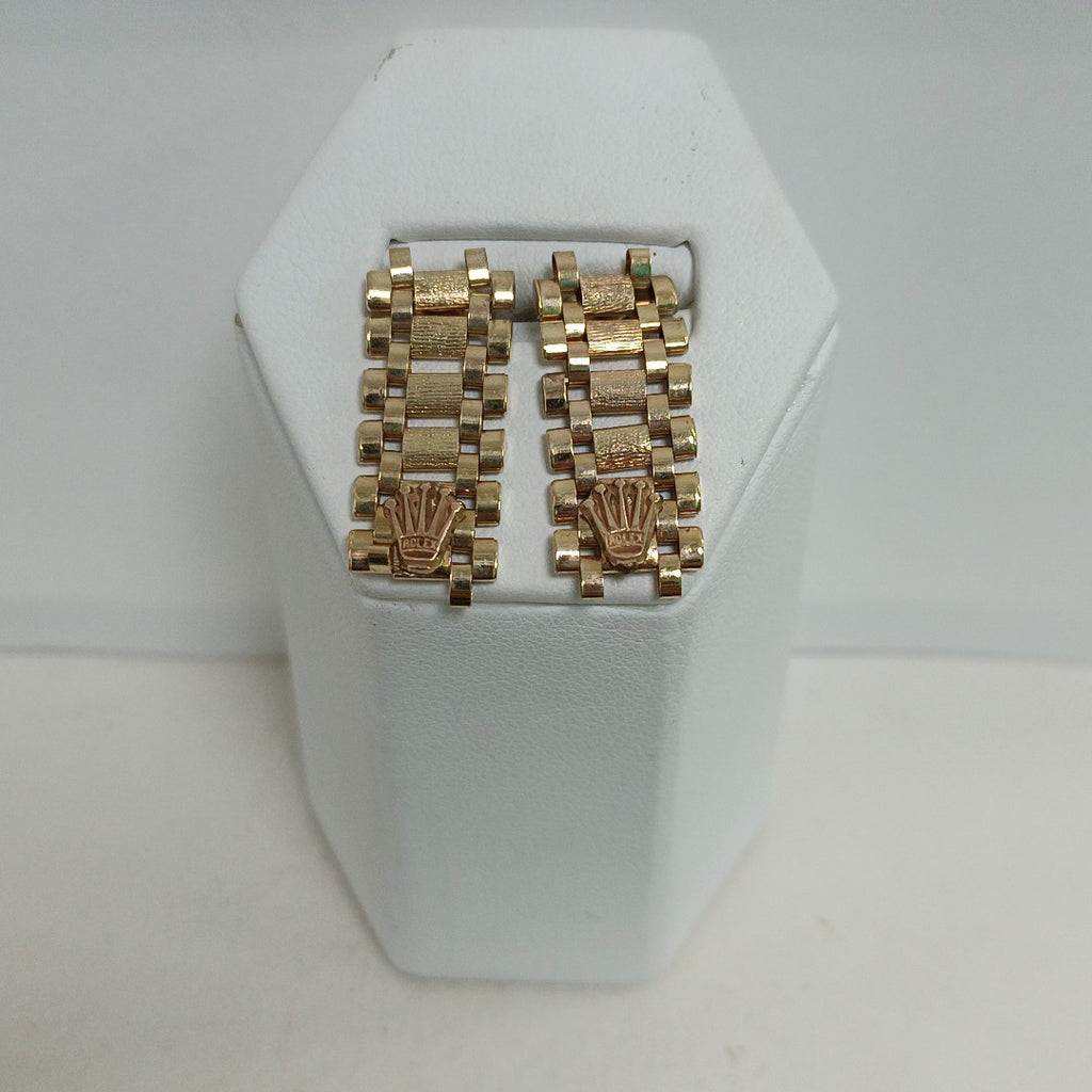 ARETES PAR ORO 14 K 4.2 GRMS (SEMINUEVO)