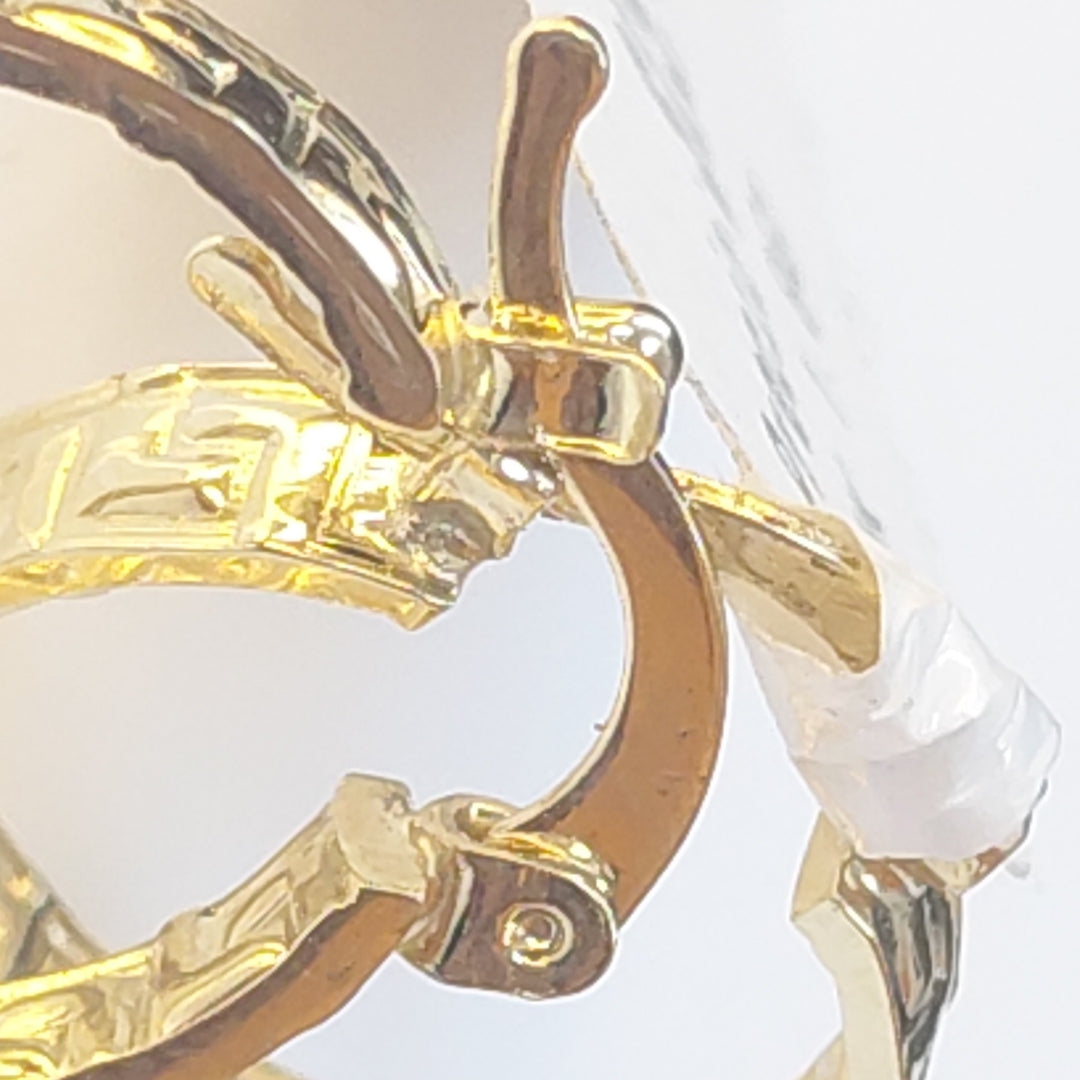 ARETES ARRACADAS FIG GRECAS 14K 1.8 GR (NUEVO)