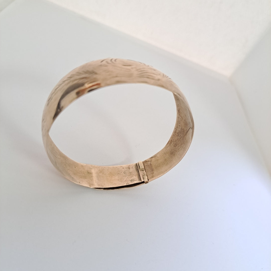 PULSERA RIGIDA ORO 8 K 10.7 GRMS (SEMINUEVO)