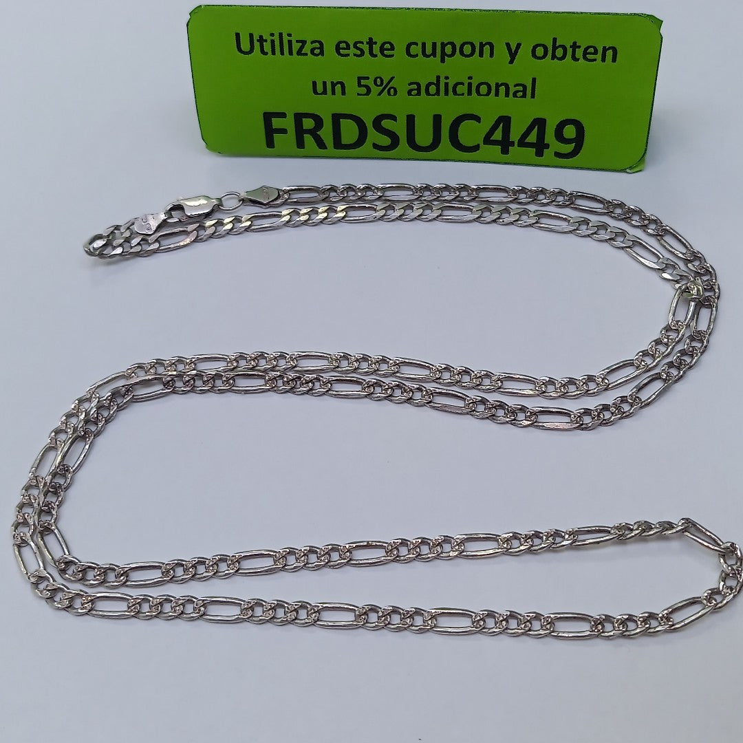 CADENA PLATA 15.4 GRMS (SEMINUEVO)