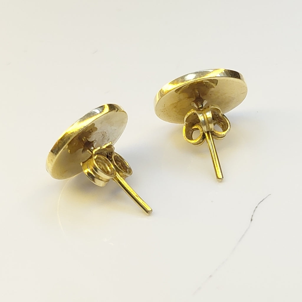ARETES PAR ORO 14 K 3.4 GRMS (SEMINUEVO)