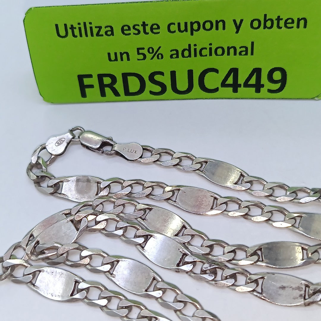CADENA PLATA 22.7 GRMS (SEMINUEVO)