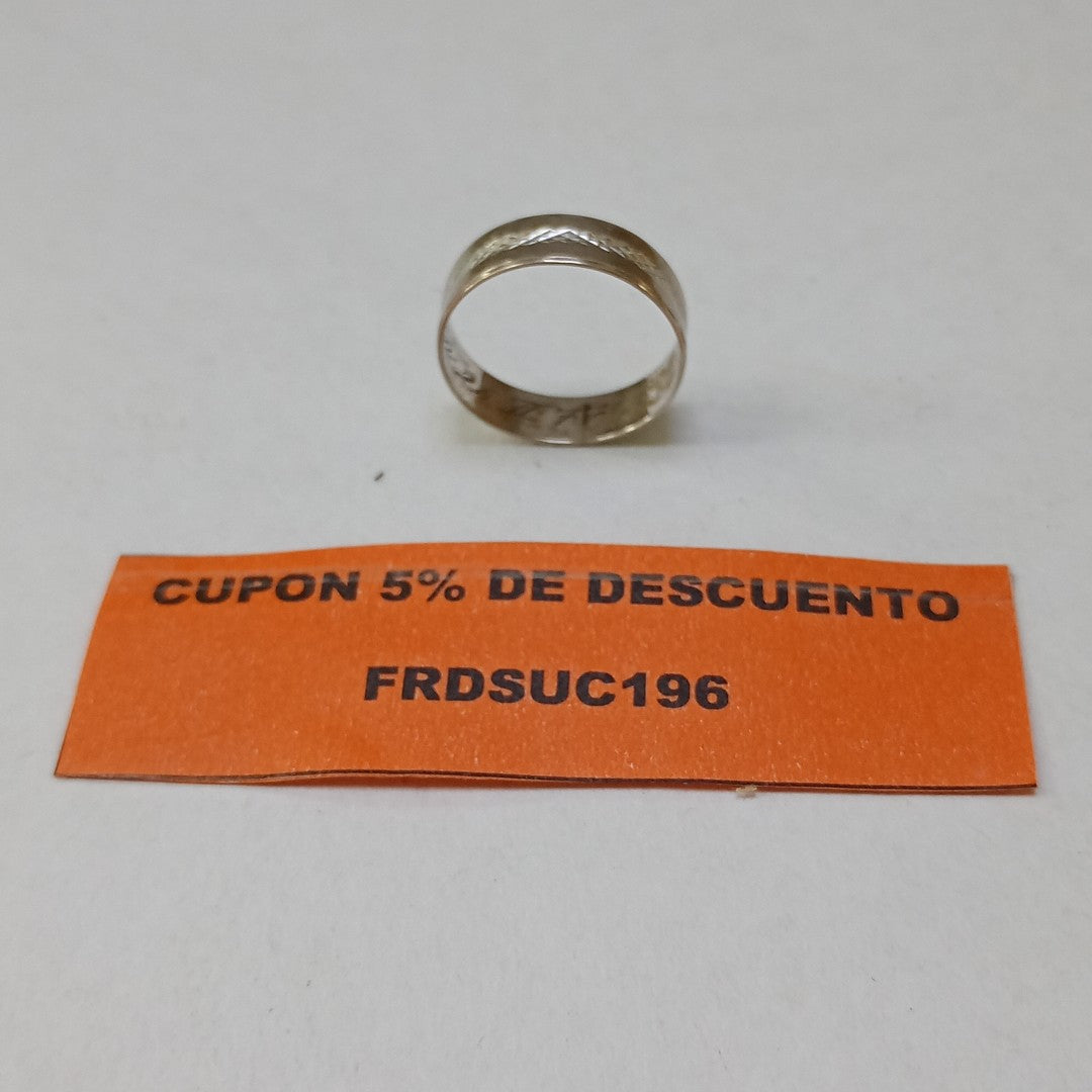 ARGOLLA ORO 14 K 1.8 GRMS (SEMINUEVO)
