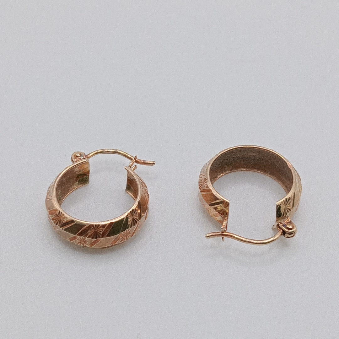 ARRACADAS PAR ORO 10 K 1,90 GRMS (SEMINUEVO)