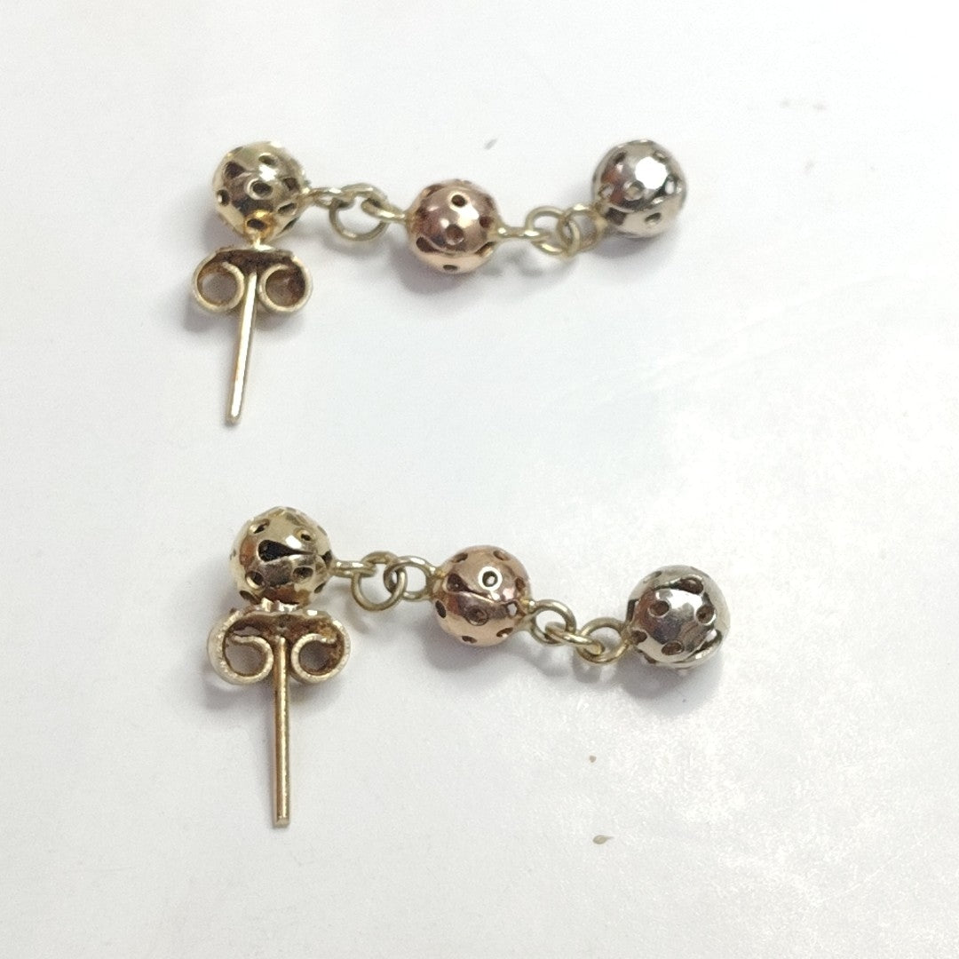 ARETES PAR ORO 10 K 2.1 GRMS (SEMINUEVO)