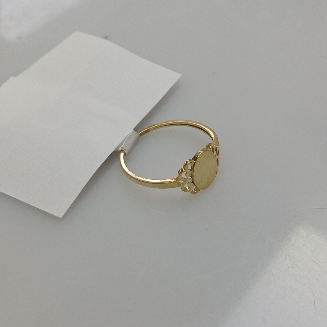 ANILLOS ANILLITO 10K TALLA 7 1 GR (NUEVO)