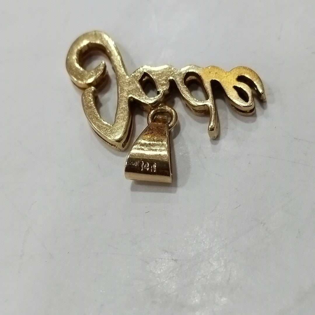 DIJE ORO 14 K 5.5 GRMS (SEMINUEVO)