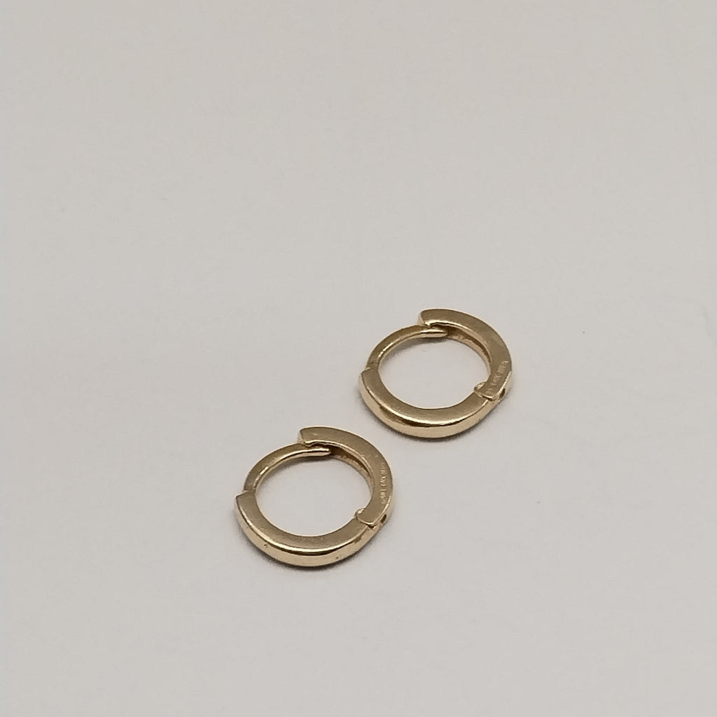 ARETES HUGGIE 14K 1.4 GR (NUEVO)