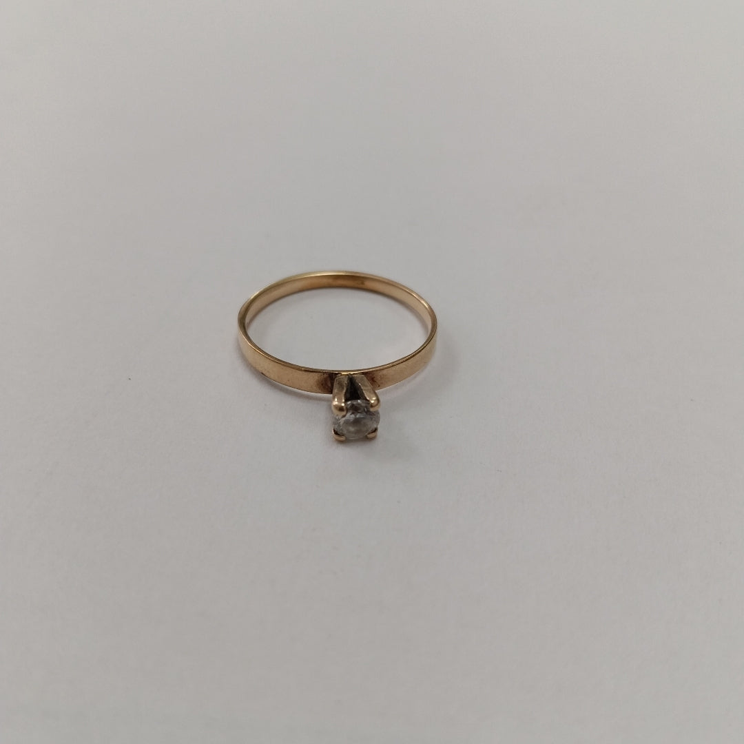 SOLITARIO ORO 14 K 1.4 GRMS (SEMINUEVO)