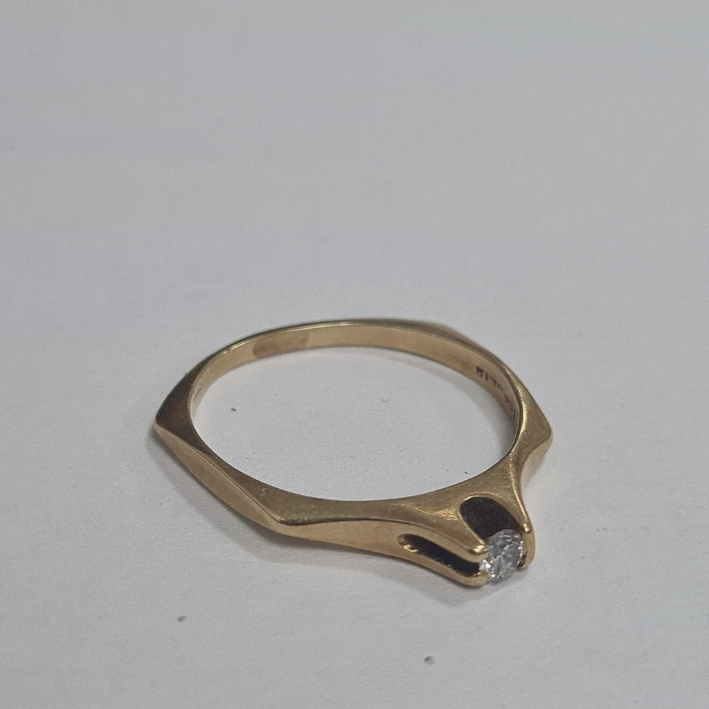 ANILLO ORO 14 K 2,00 GRMS (SEMINUEVO)