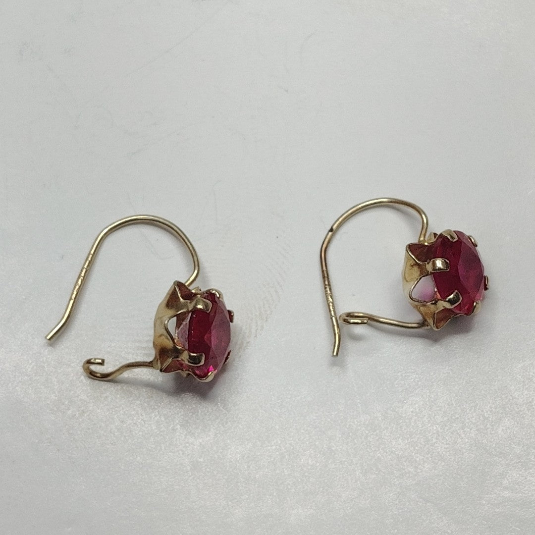 ARETES PAR ORO 10 K 0.8 GRMS (SEMINUEVO)