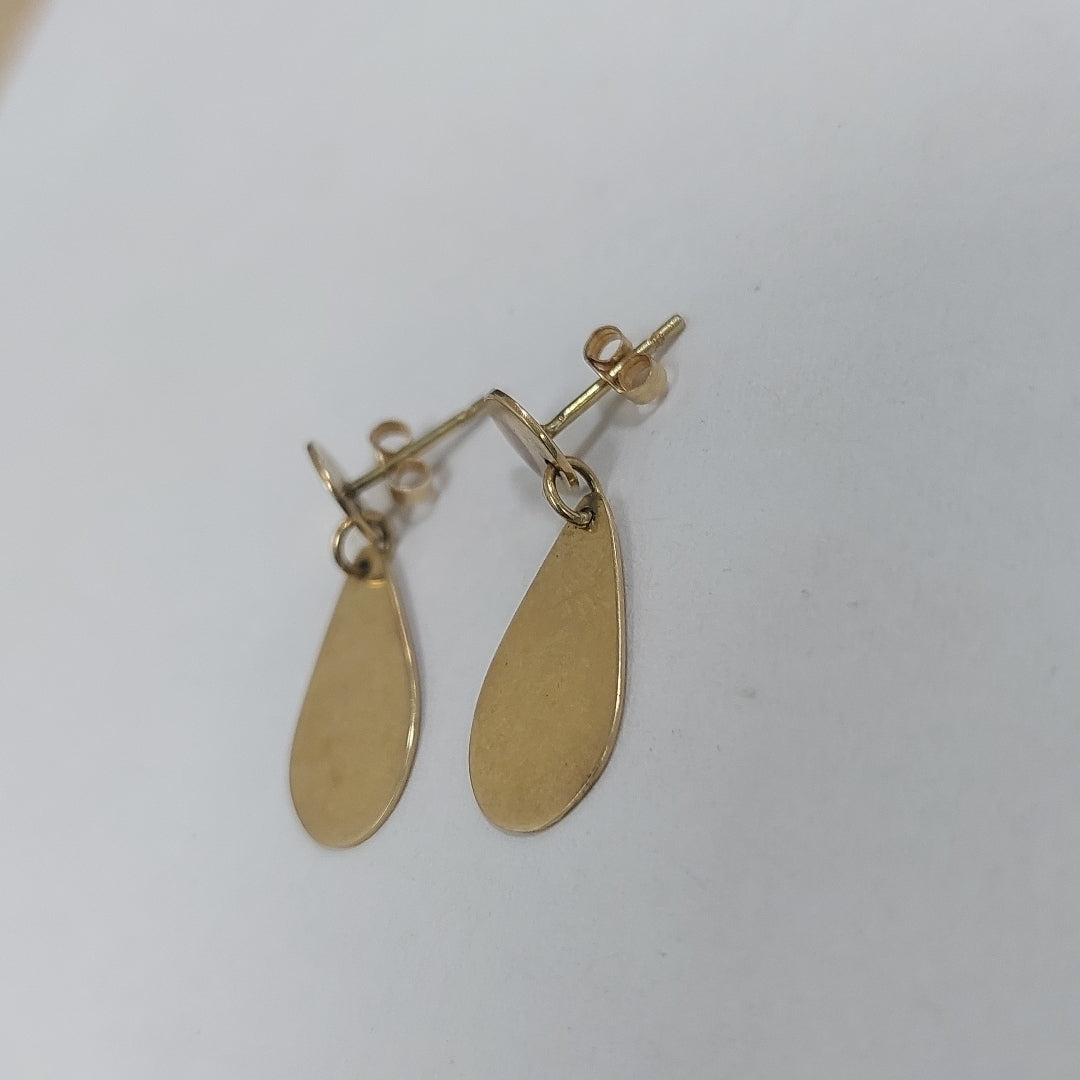 ARETES PAR ORO 14 K 2,20 GRMS (SEMINUEVO)