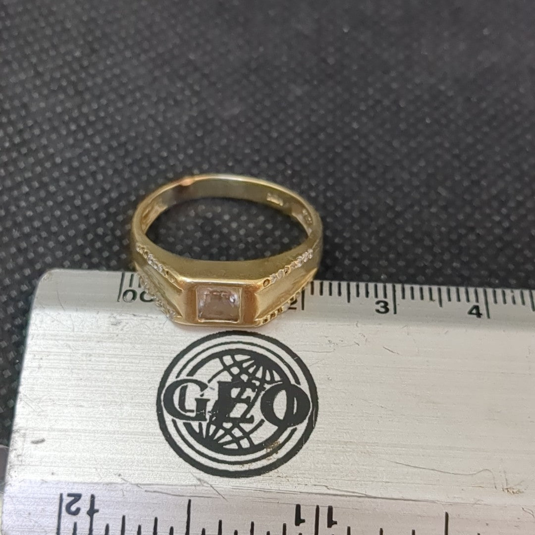 ANILLO ORO 10 K 3,50 GRMS (SEMINUEVO)