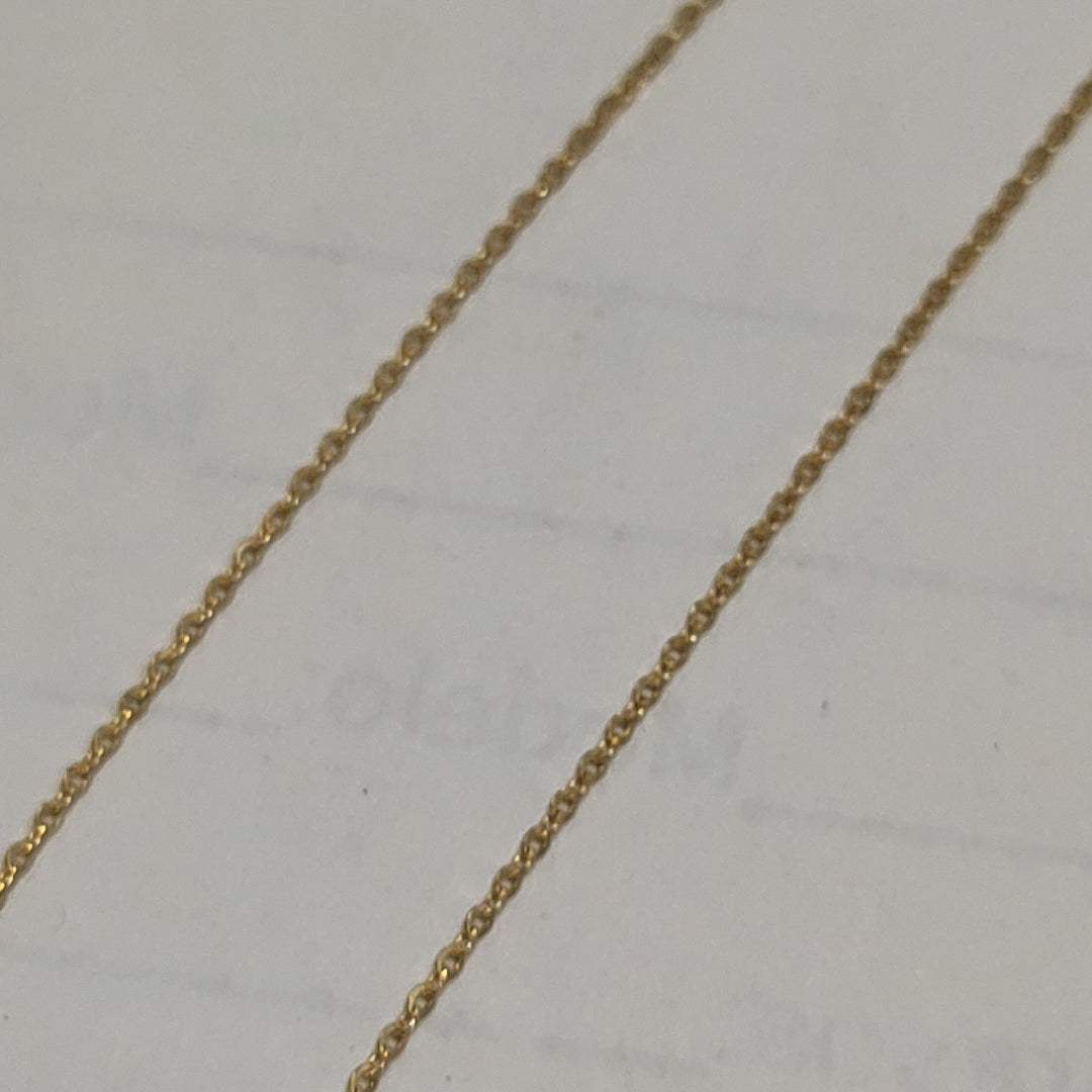 CADENA ORO 14 K 2,20 GRMS (SEMINUEVO)