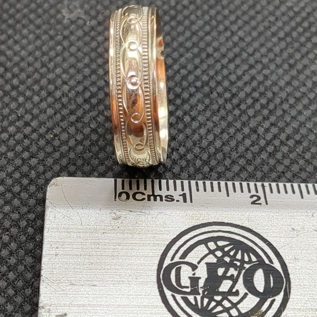 ARGOLLA ORO BLANCO 10 K 2.4 GRMS (SEMINUEVO)