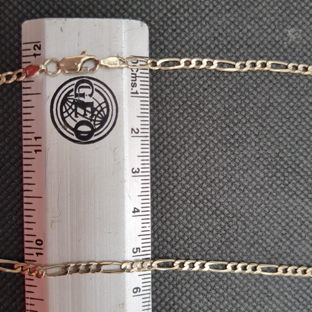 CADENA ORO BLANCO 14 K 7,20 GRMS (SEMINUEVO)