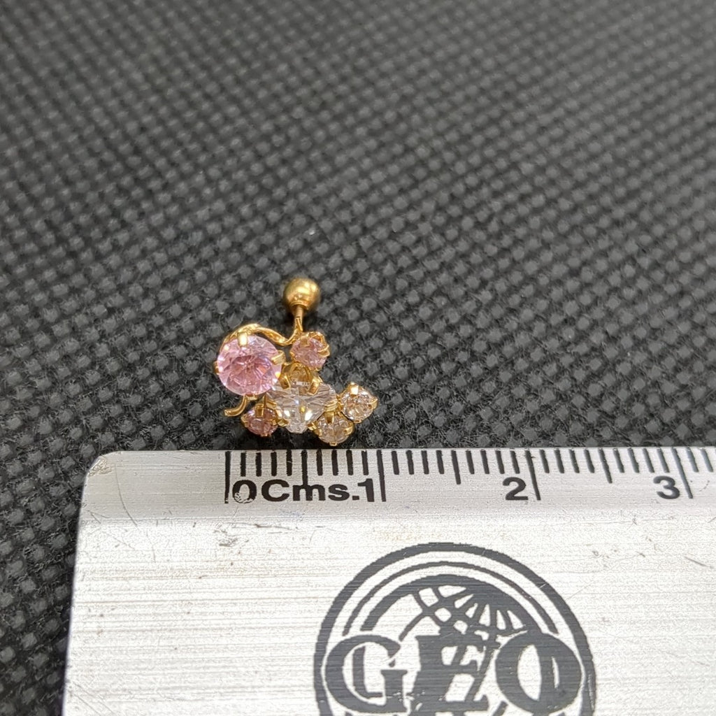 ARETES PAR ORO 10 K 1,10 GRMS (SEMINUEVO)