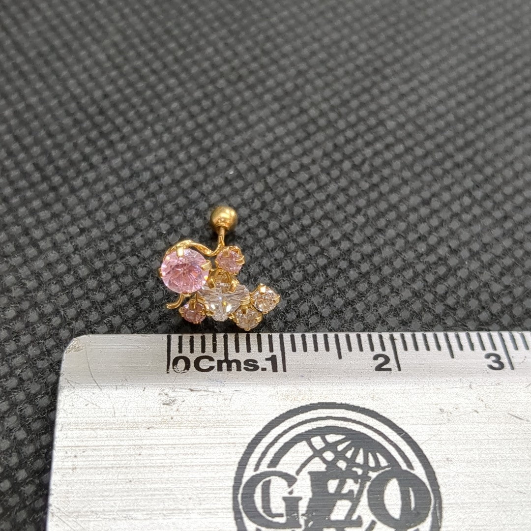ARETES PAR ORO 10 K 1,10 GRMS (SEMINUEVO)