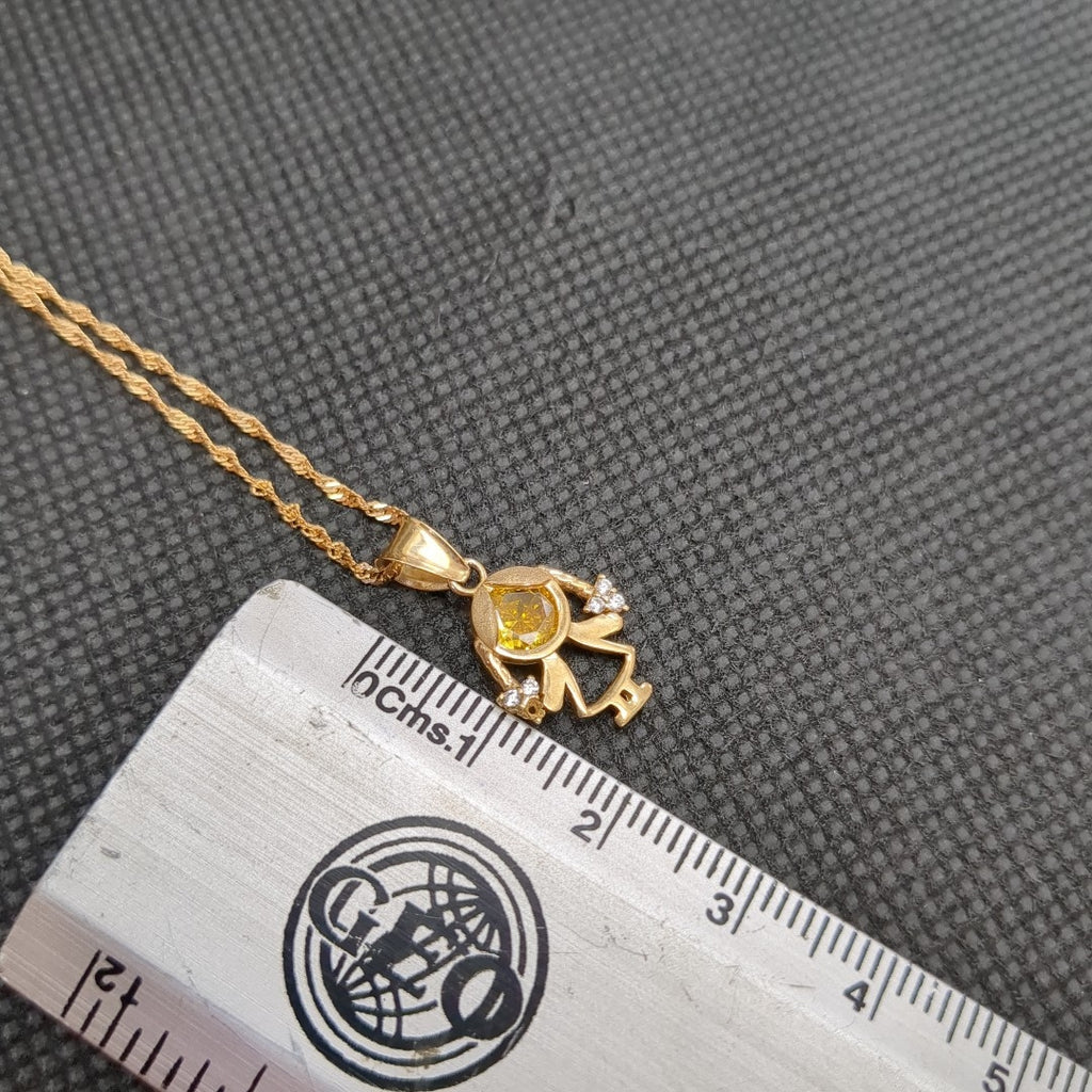CADENA,DIJE ORO 10 K 2,10 GRMS (SEMINUEVO)