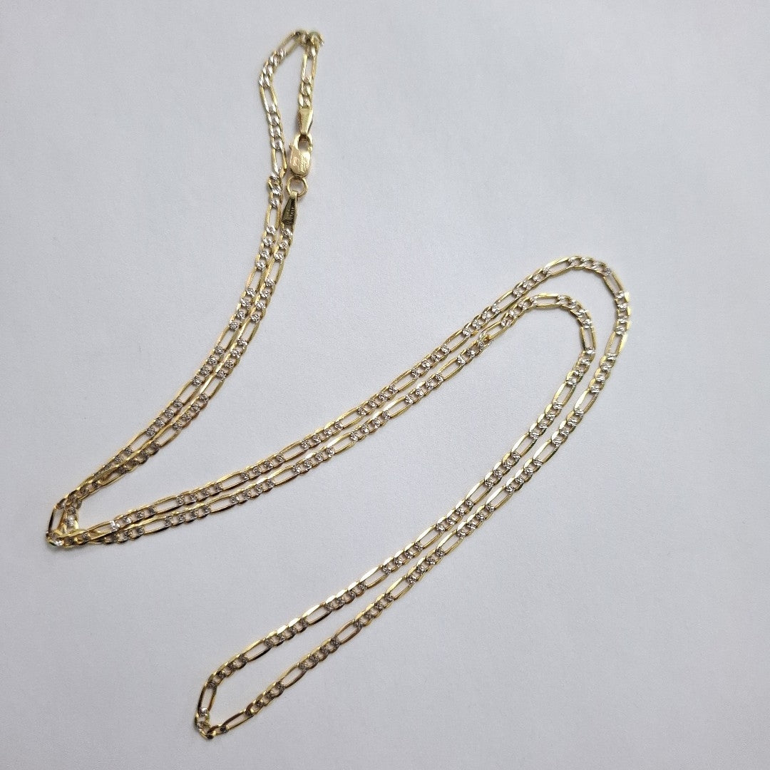 CADENA ORO, ORO PLATINO 14 K 5.3 GRMS (SEMINUEVO)