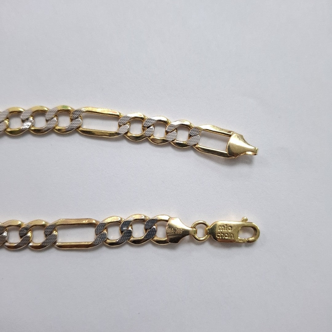 PULSERA ORO, RODIADO 10 K 6.6 GRMS (SEMINUEVO)