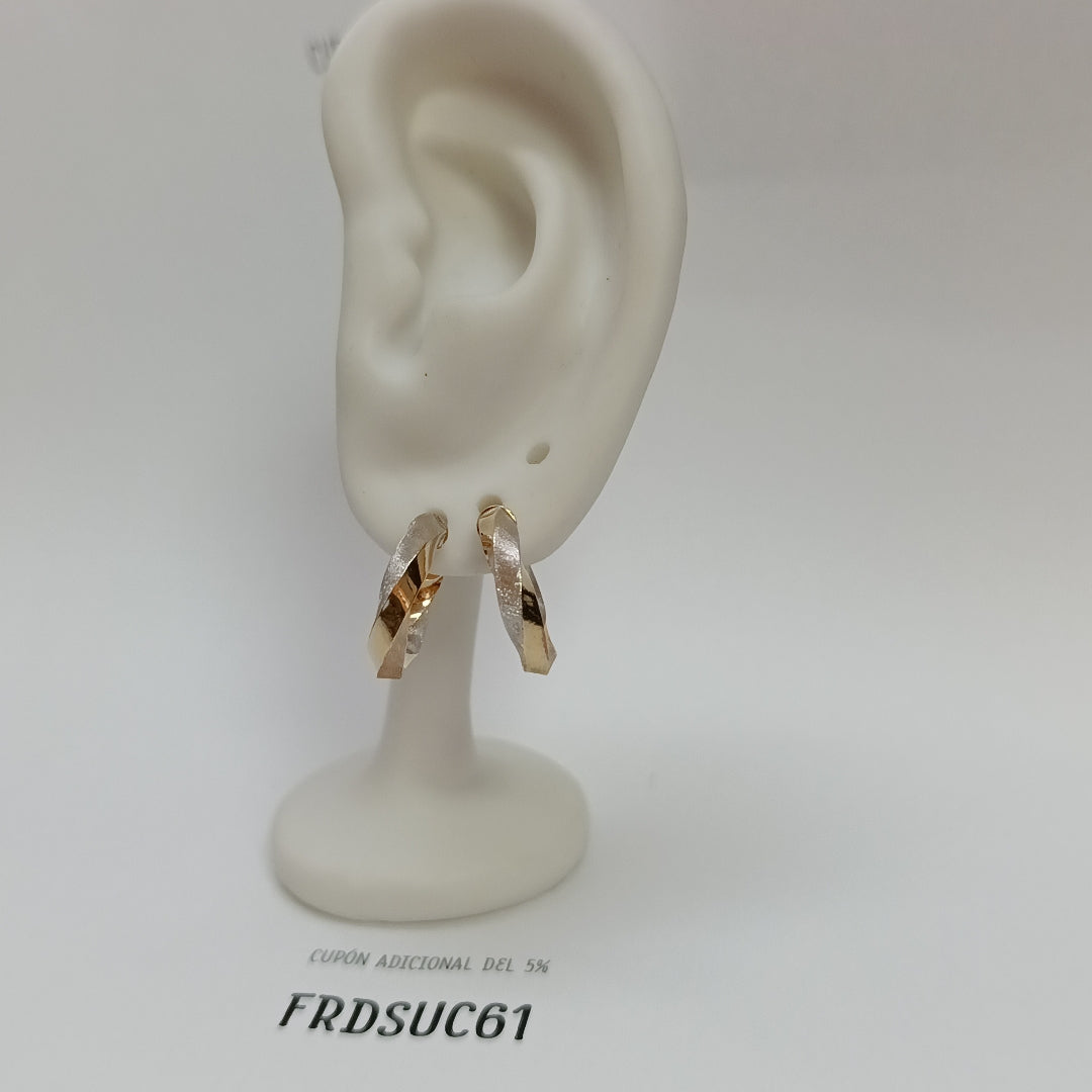 ARETES PAR ORO 10 K 1.5 GRMS (SEMINUEVO)