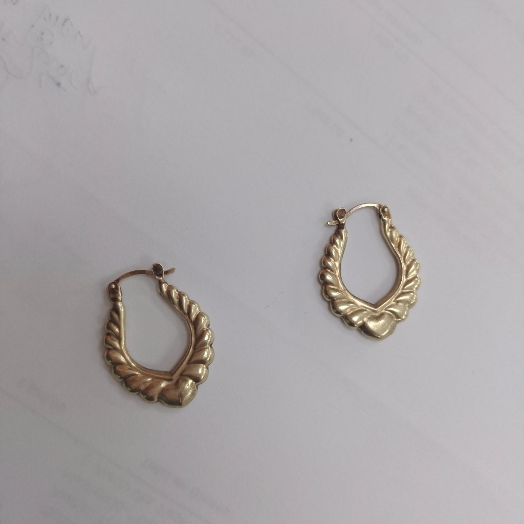 ARETES PAR ORO 10 K 2.1 GRMS (SEMINUEVO)