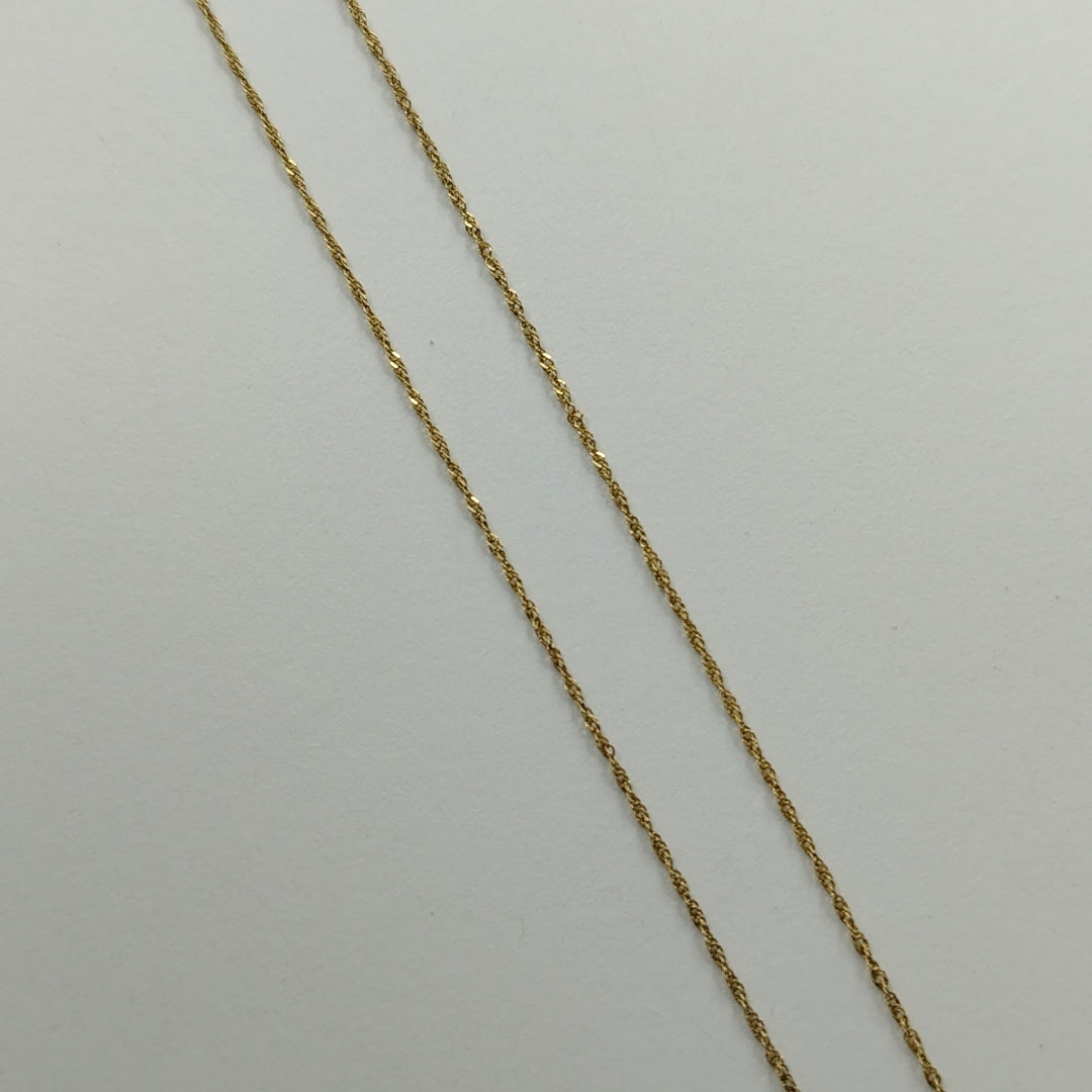 CADENA ORO 14 K 1,00 GRMS (SEMINUEVO)