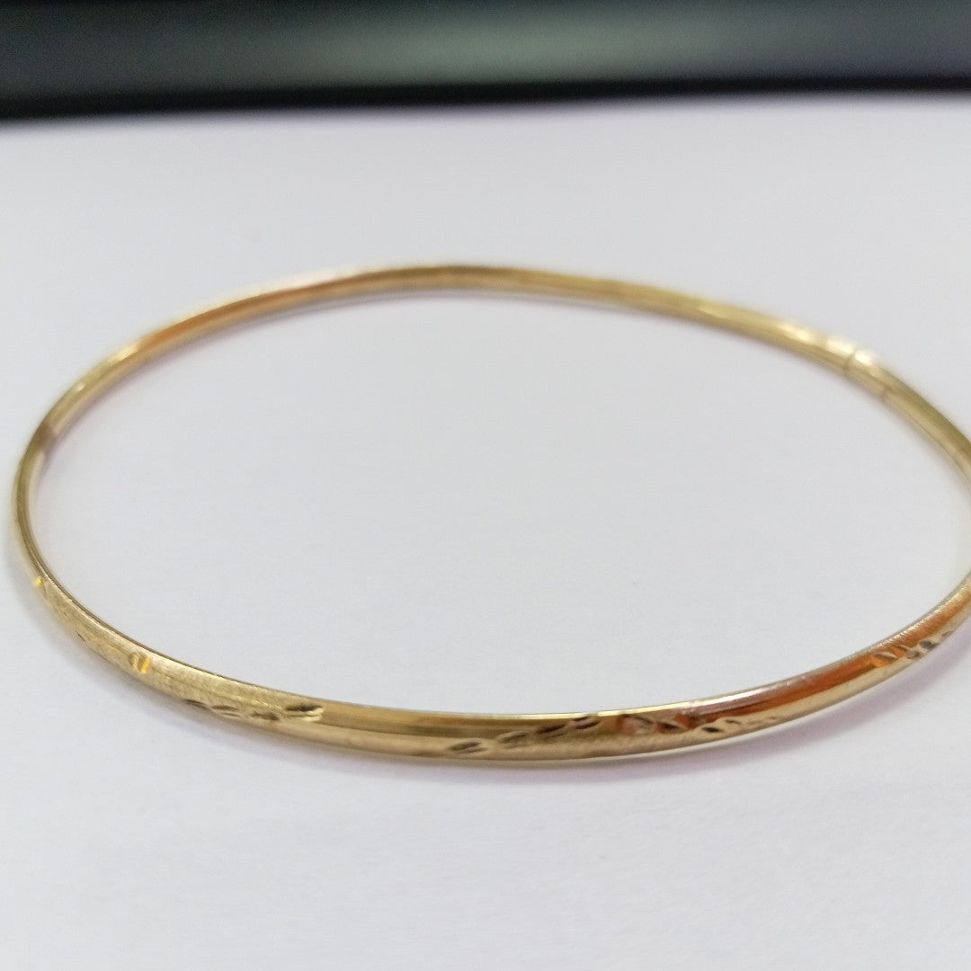PULSERA RIGIDA ORO 10 K 3,20 GRMS (SEMINUEVO)