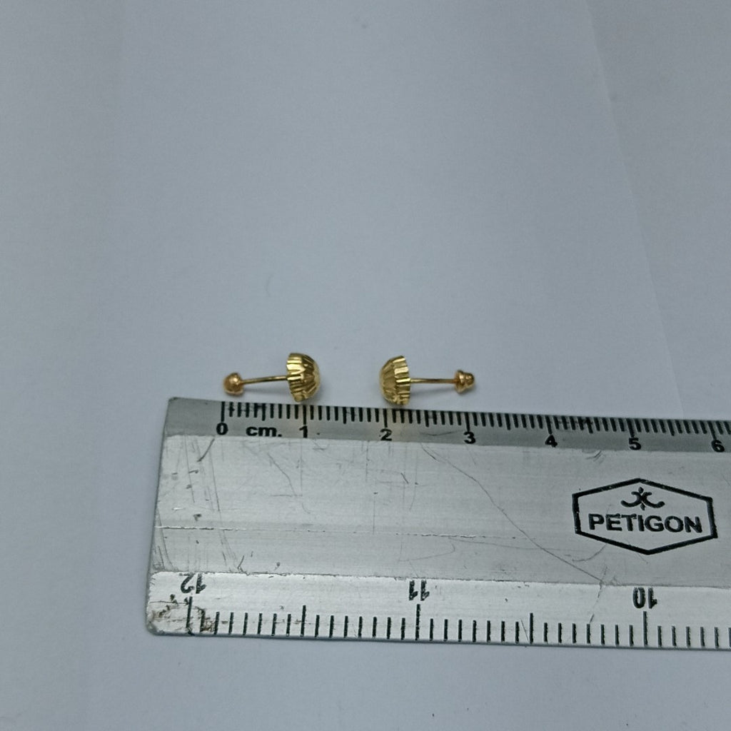 BROQUELES PAR ORO 14 K 0,50 GRMS (SEMINUEVO)