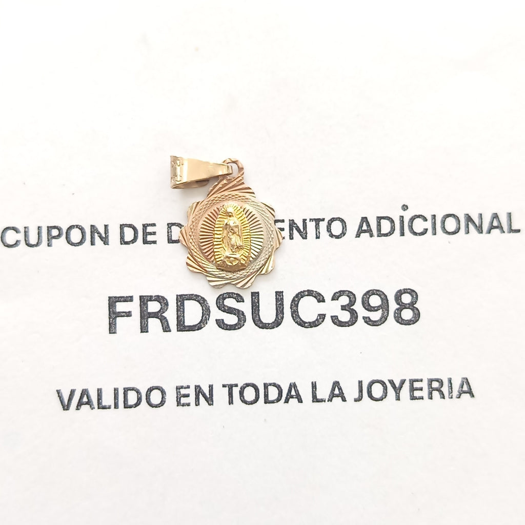 DIJE ORO,ORO COMBINADO 10 K 0,80 GRMS (SEMINUEVO)