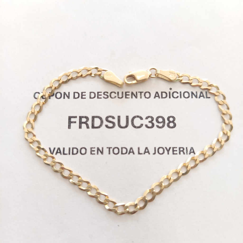 PULSERA ORO 14 K 3.2 GRMS (SEMINUEVO)
