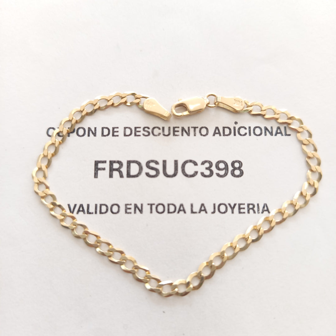 PULSERA ORO 14 K 3.2 GRMS (SEMINUEVO)