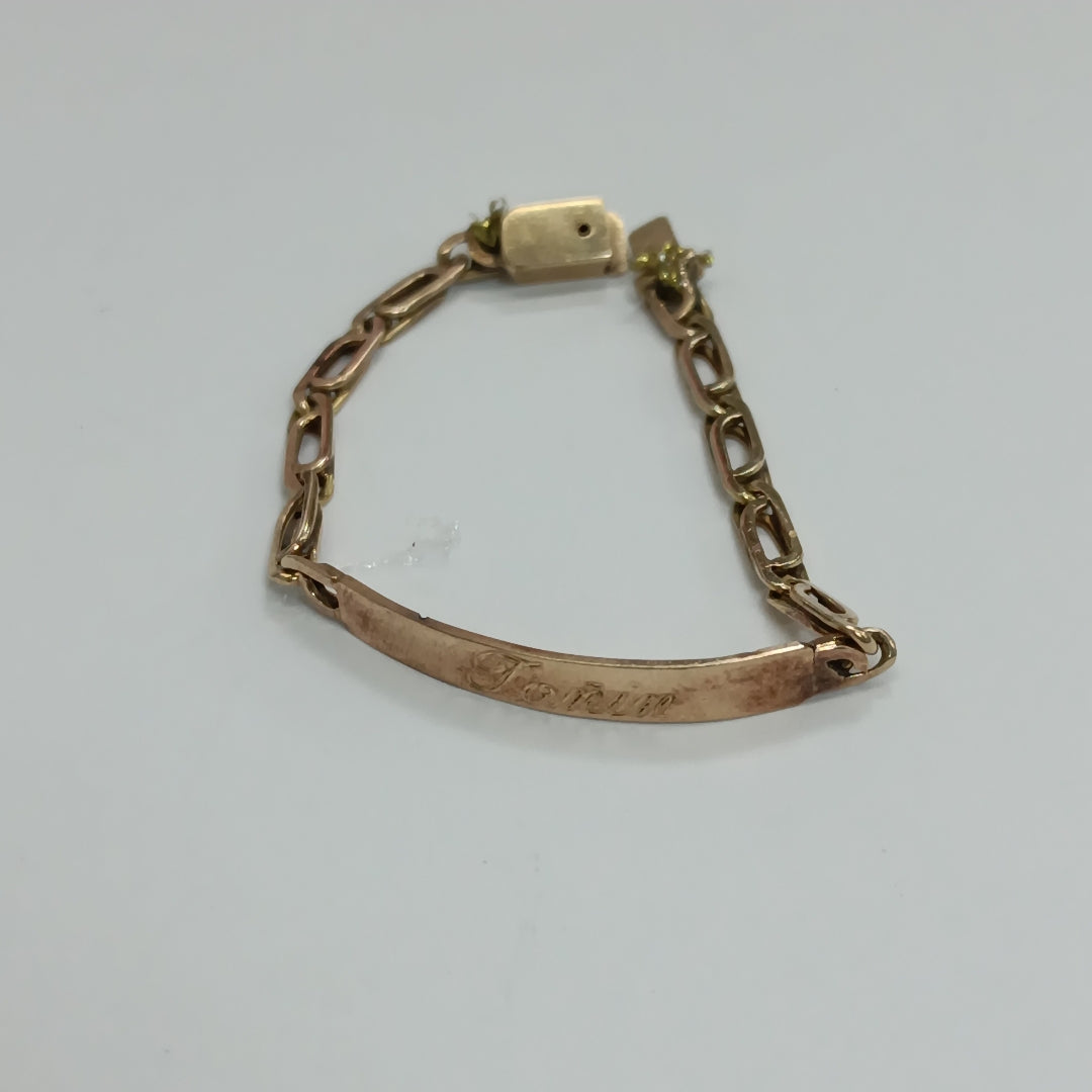 ESCLAVA ORO 10 K 4,60 GRMS (SEMINUEVO)
