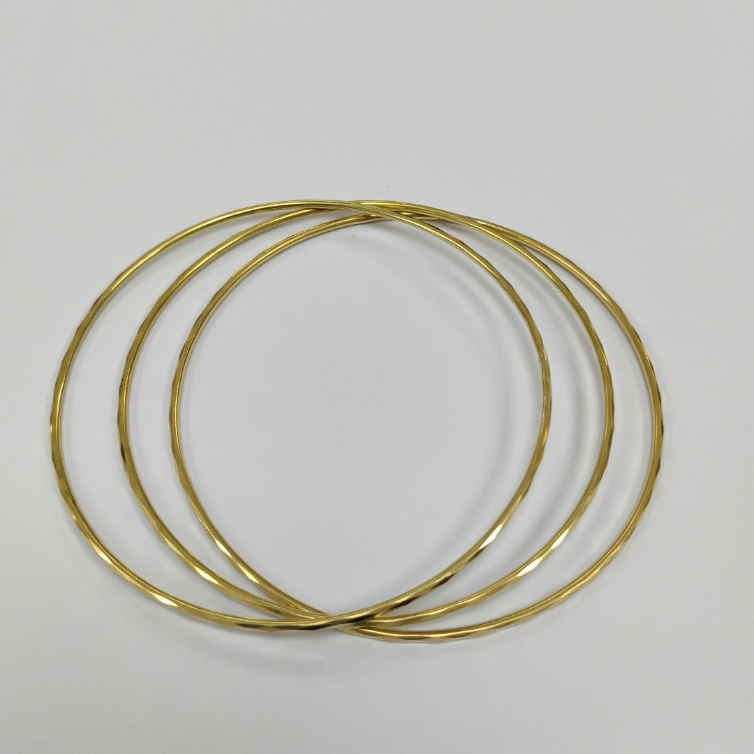 PULSERA RIGIDA ORO 14 K 8.9 GRMS (SEMINUEVO)