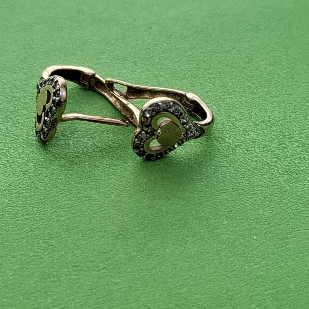 ARETES PAR ORO 10 K 1.1 GRMS (SEMINUEVO)