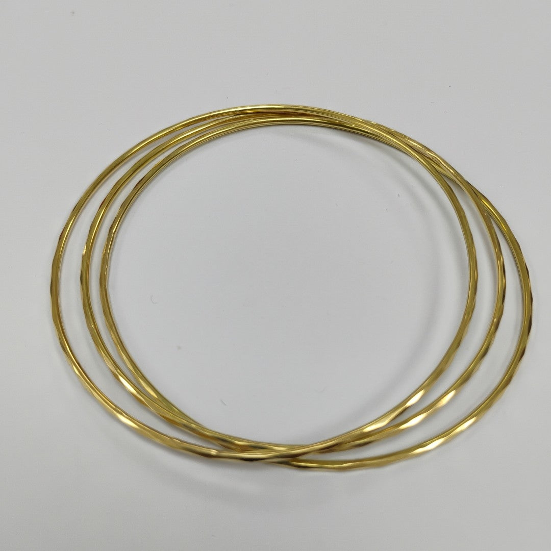 PULSERA RIGIDA ORO 14 K 9 GRMS (SEMINUEVO)