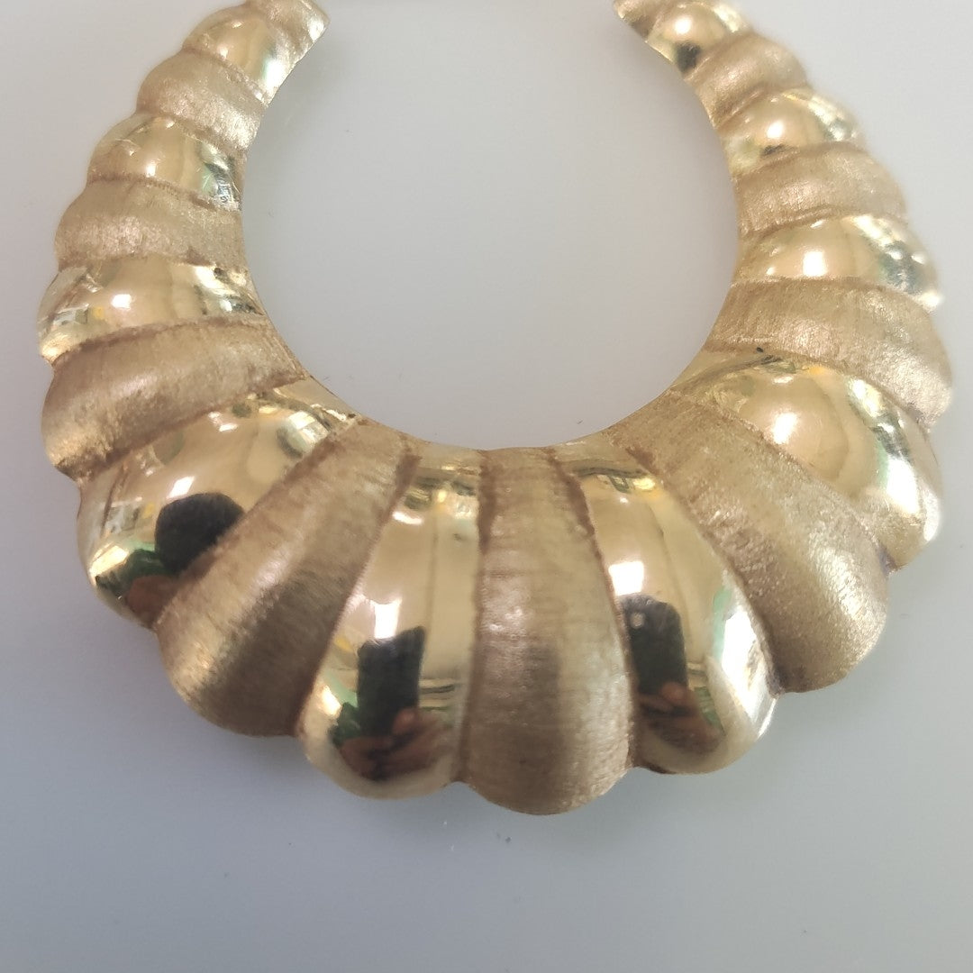 ARRACADAS PAR ORO 14 K 5,20 GRMS (SEMINUEVO)