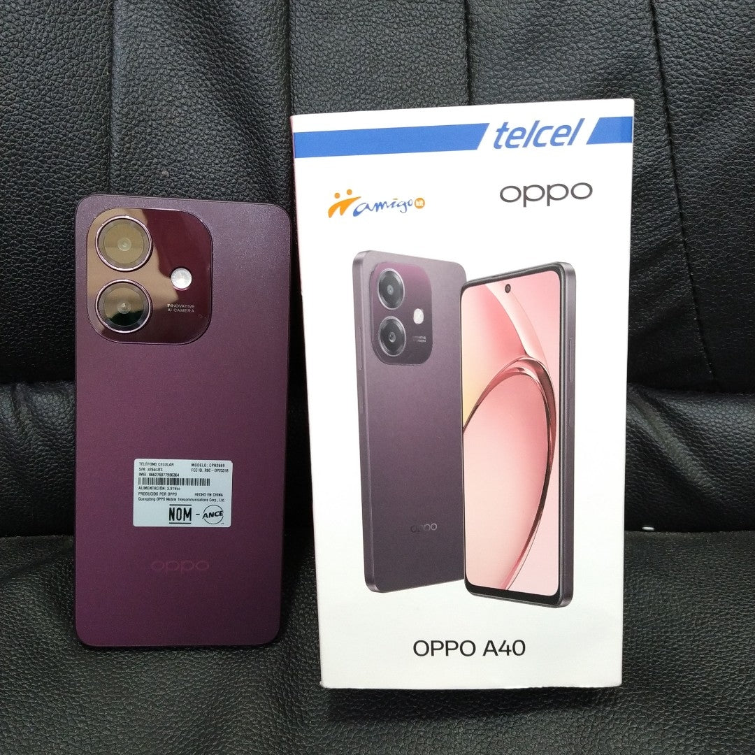 CELULAR OPPO A40 CPH2669 (2024) 256 GB 4 GB RAM (SEMINUEVO)