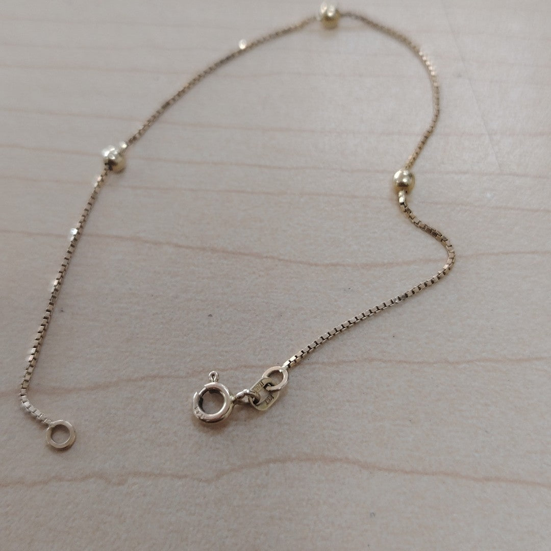 PULSERA ORO 14 K 1.3 GRMS (SEMINUEVO)