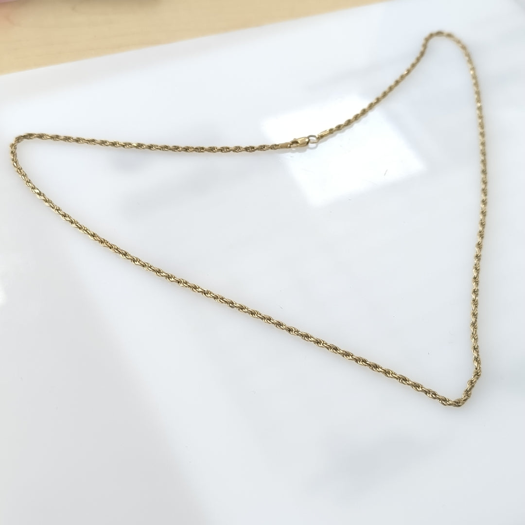 CADENA ORO 10 K 9,80 GRMS (SEMINUEVO)