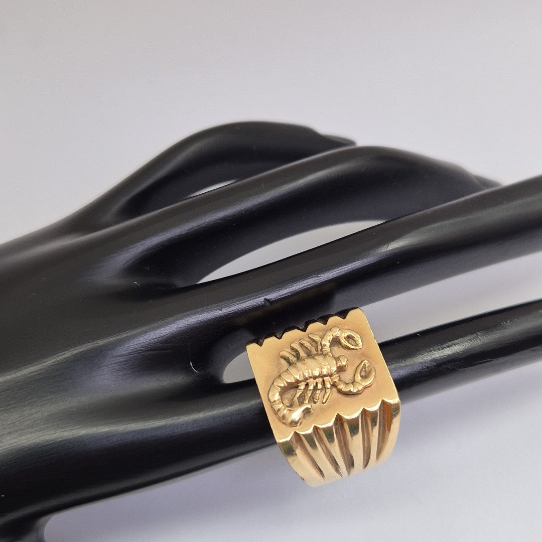 ANILLO ORO 10 K 11,20 GRMS (SEMINUEVO)
