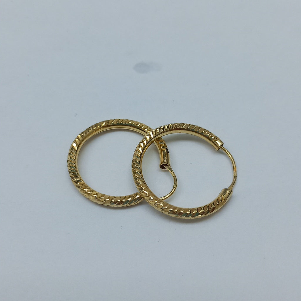 ARRACADAS PAR ORO 10 K 1.3 GRMS (SEMINUEVO)